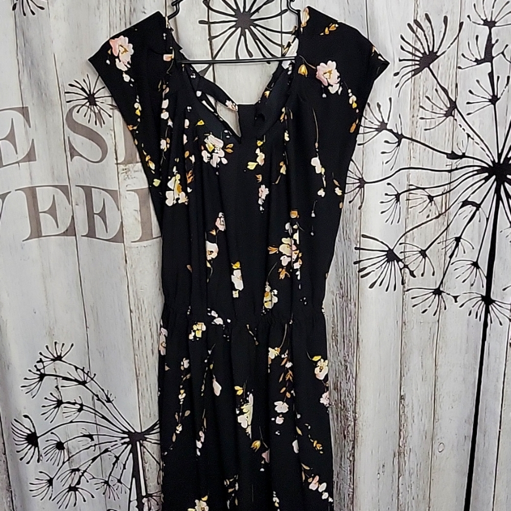 Sleeveless Western style knee length dress